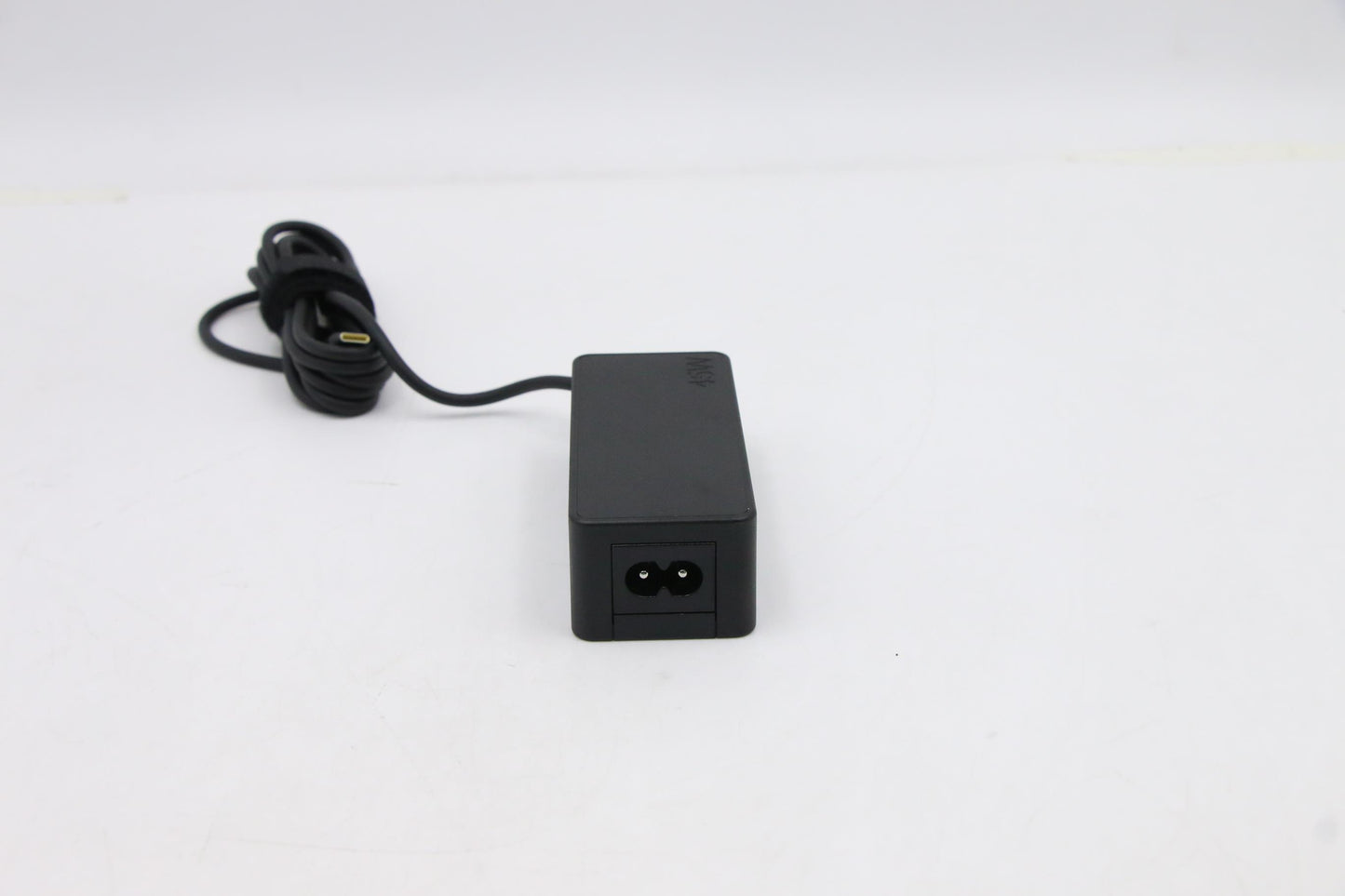 Lenovo 45W USB-C Power Adapter, 2-Prong, Black - 02DL121