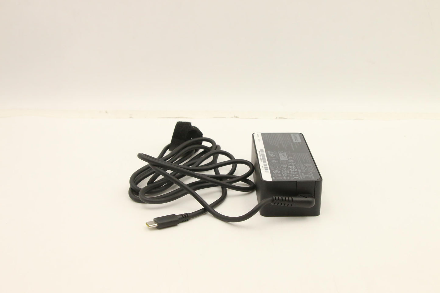 Lenovo 65W Type-C AC Adapter, 3-Prong, Black - 02DL124