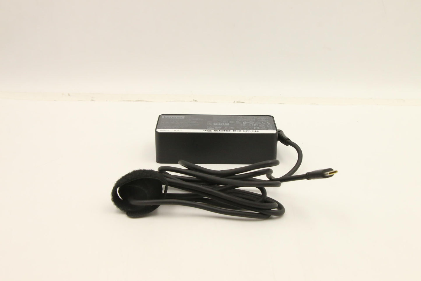 Lenovo 65W Type-C AC Adapter, 3-Prong, Black - 02DL124