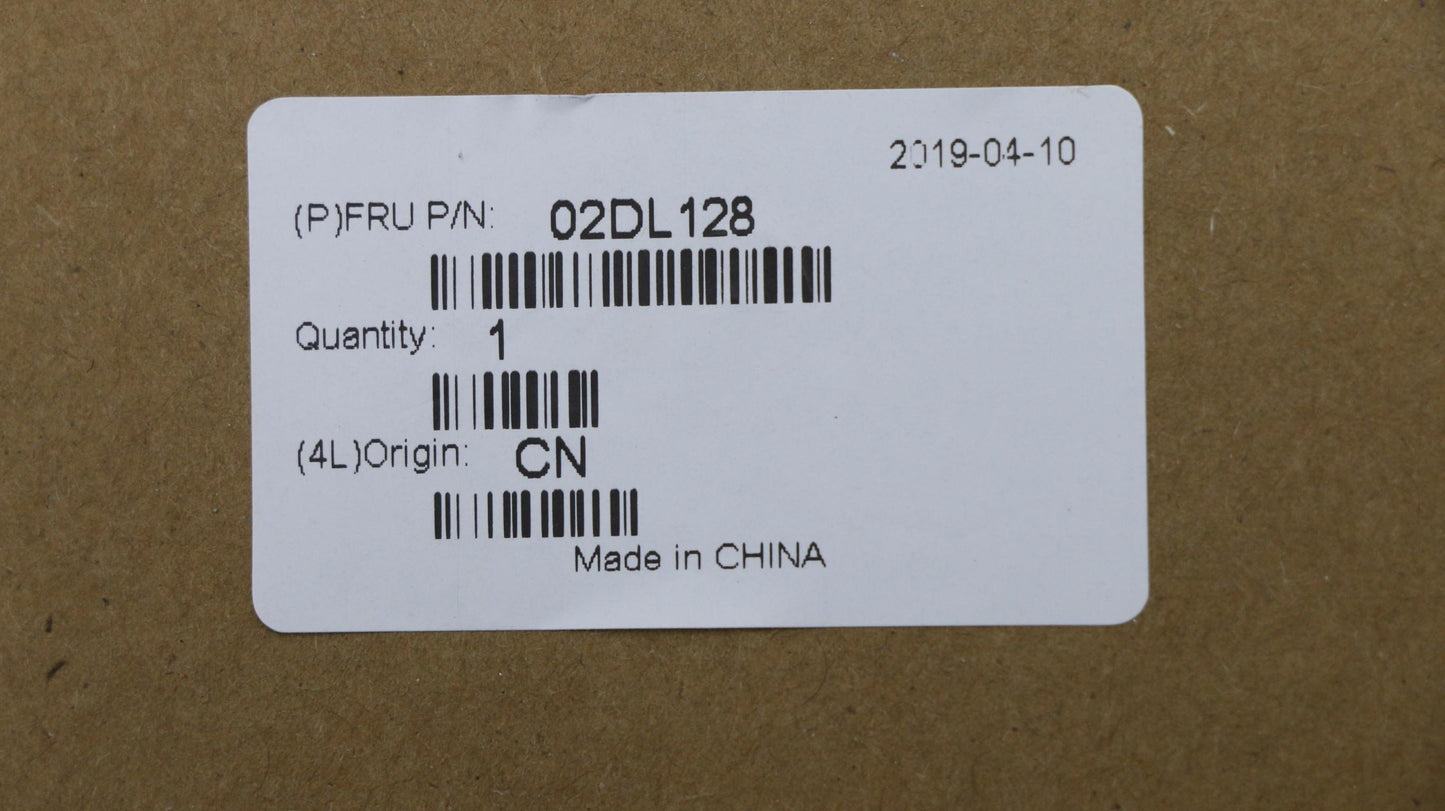 Lenovo 65W USB-C Power Adapter, 3-Prong, Black - 02DL128