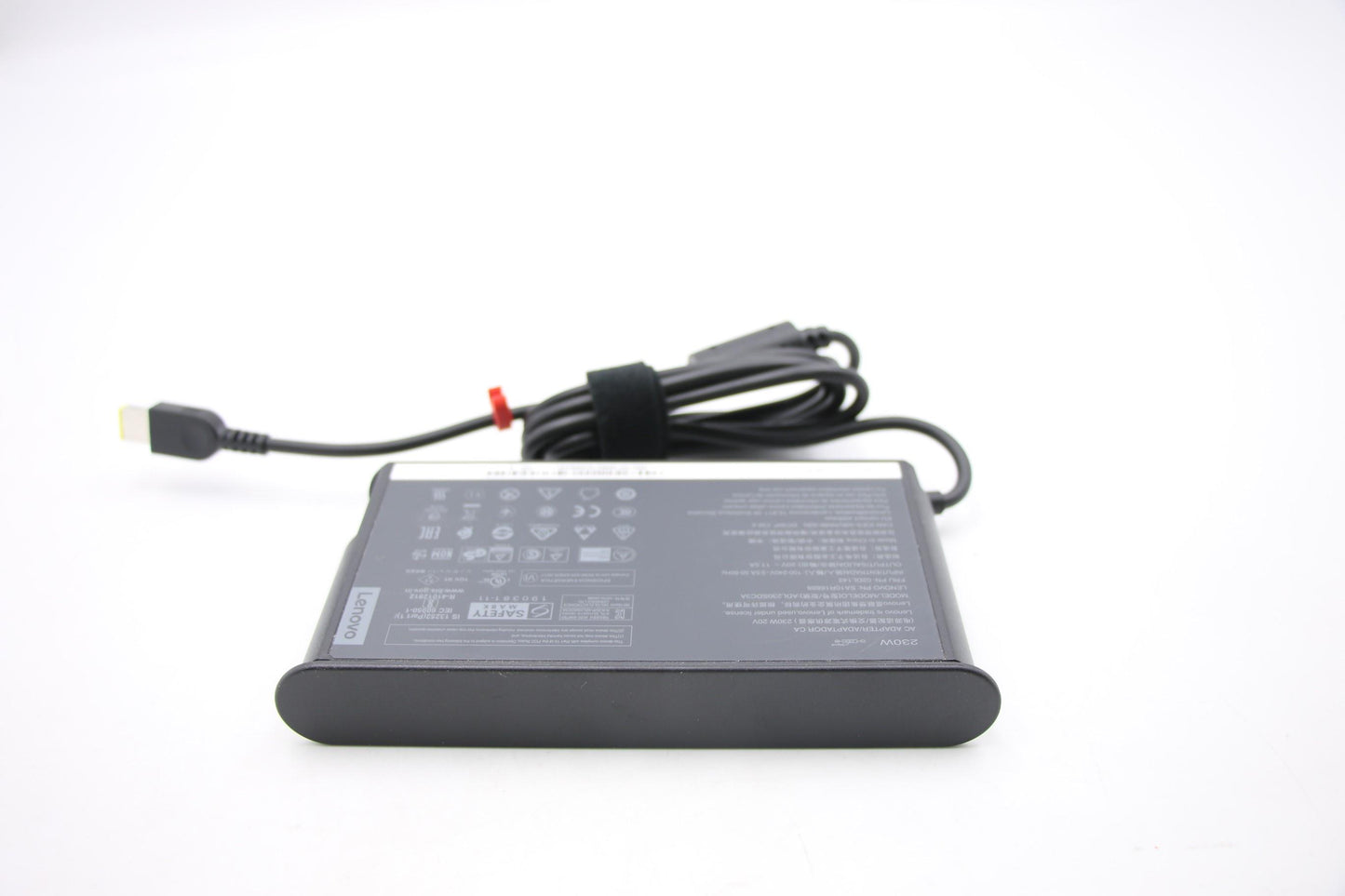 Lenovo 230W AC Adapter, Rectangle Connector, 3-Prong, Black - 02DL142