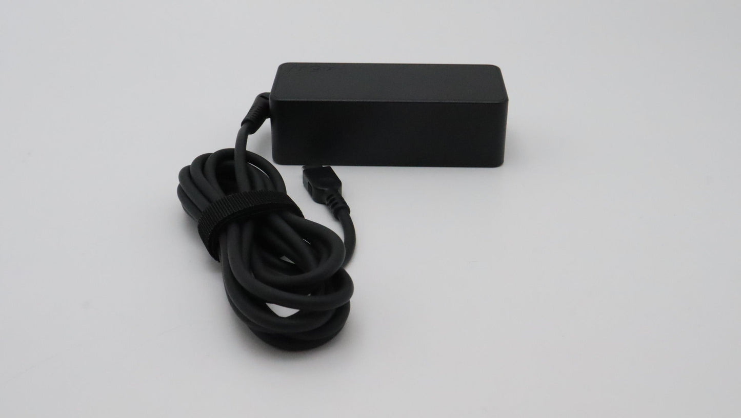 Lenovo AC Adapter, Type-C, 45W, 3-Pin, Black - 02DL147