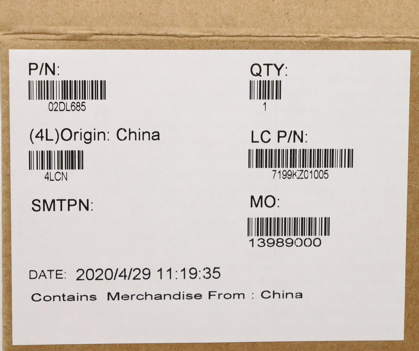 Lenovo Painted Black C-Cover Assembly with Fingerprint Reader - 02DL685