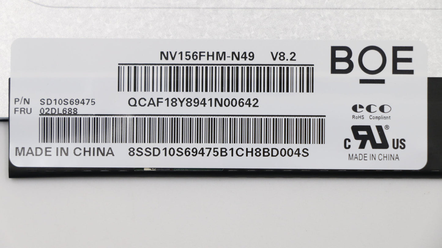 Lenovo DISPLAY Jinn BOE 15.6" FHD IPS AG, 250nit - 02DL688