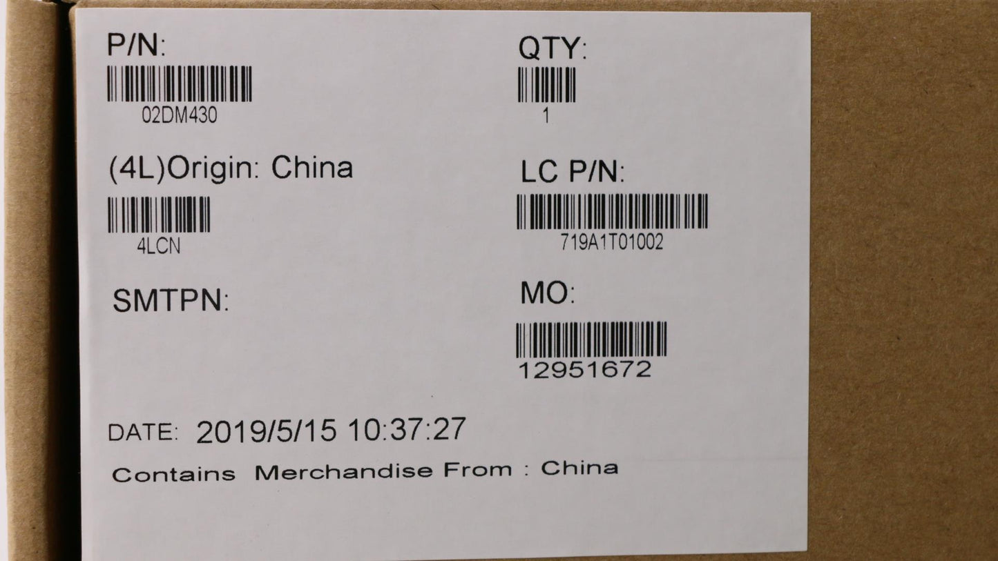 Lenovo C-Cover Assembly with Fingerprint Reader - 02DM430