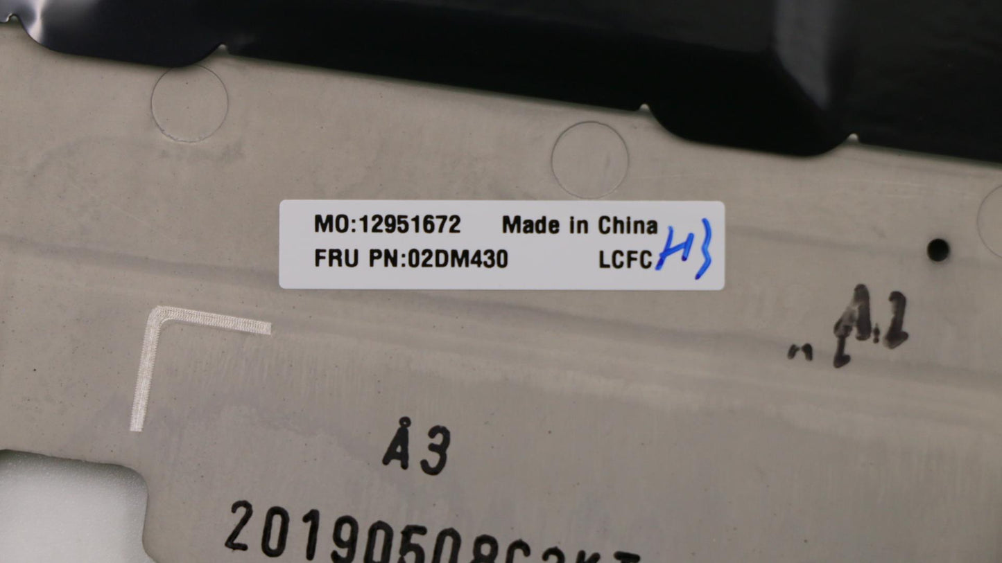 Lenovo C-Cover Assembly with Fingerprint Reader - 02DM430