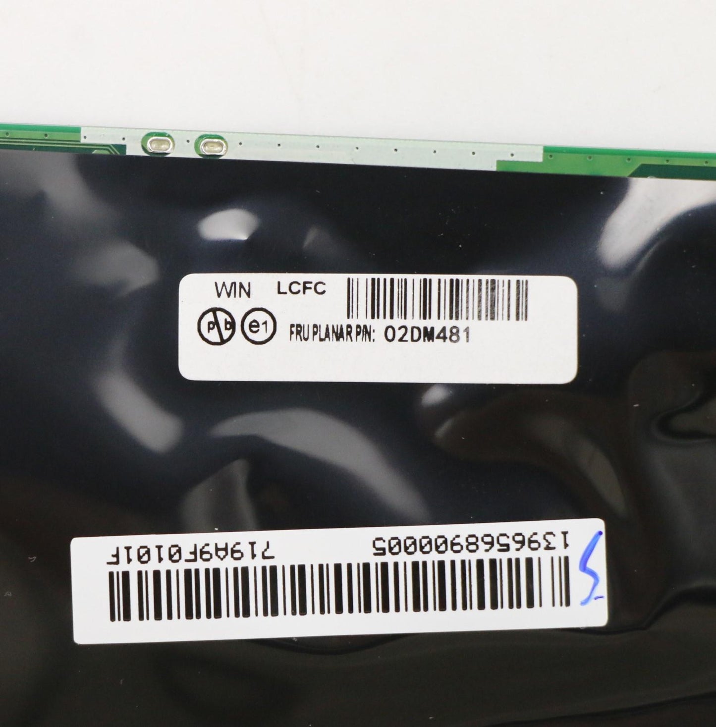 Lenovo Motherboard BDPLANAR, i9-9880H, NVIDIA RTX4000 8GB, Windows, vPro, YdT - 02DM481