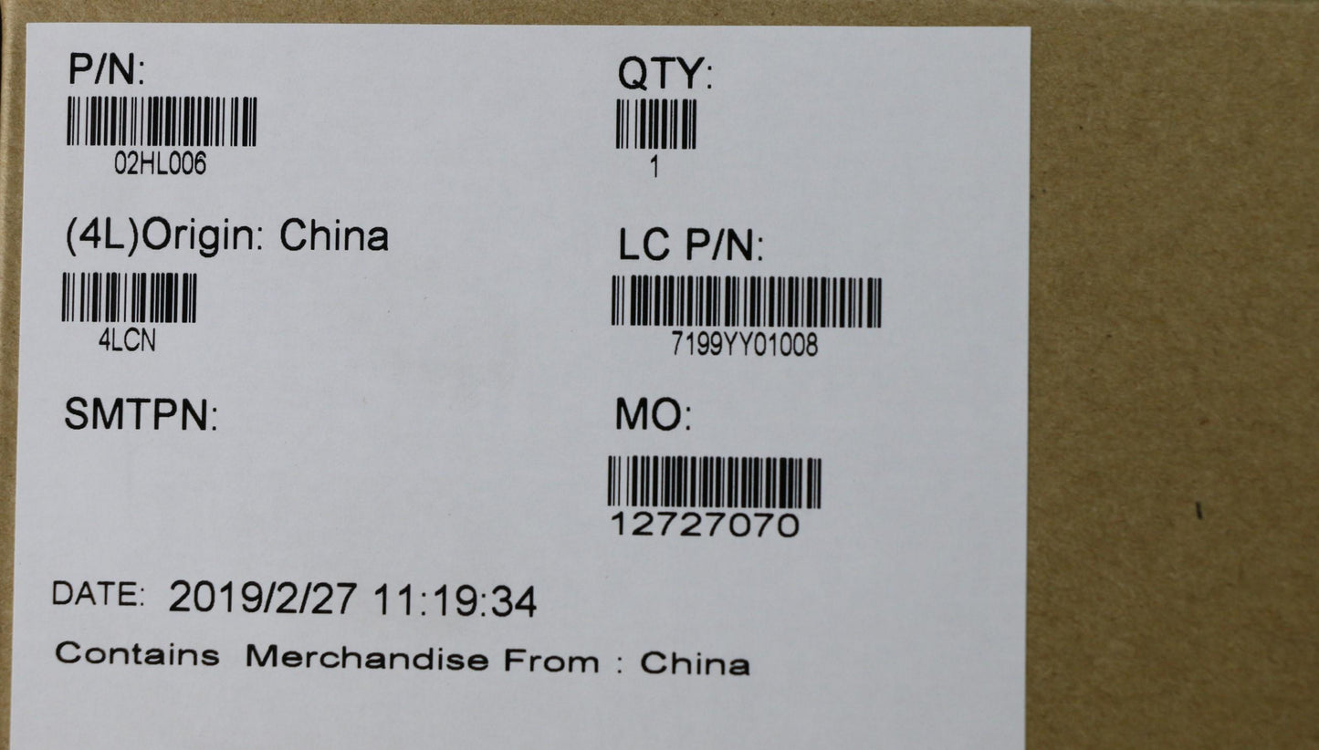 Lenovo Mechanical Assembly, A-Cover, Black, PPS, FHD Compatible - 02HL006