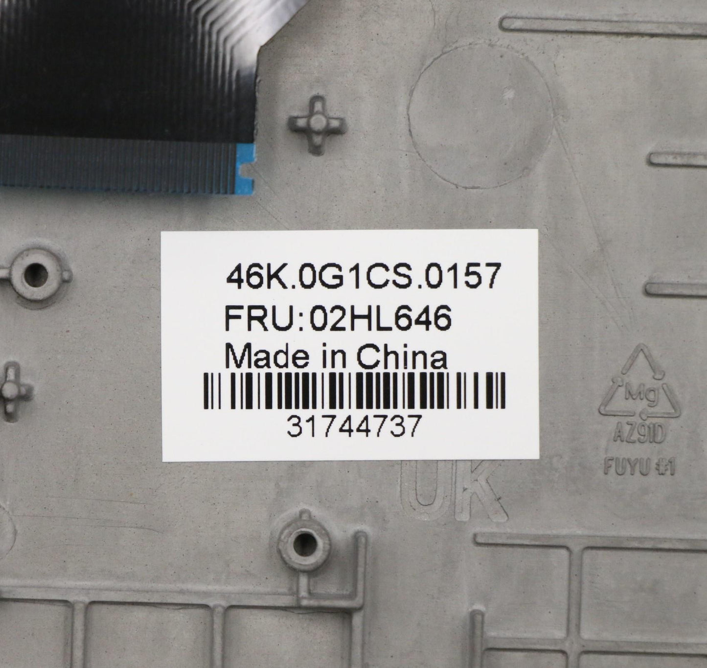 Lenovo C-Cover with Keyboard, Canadian French Layout, Black - 02HL646