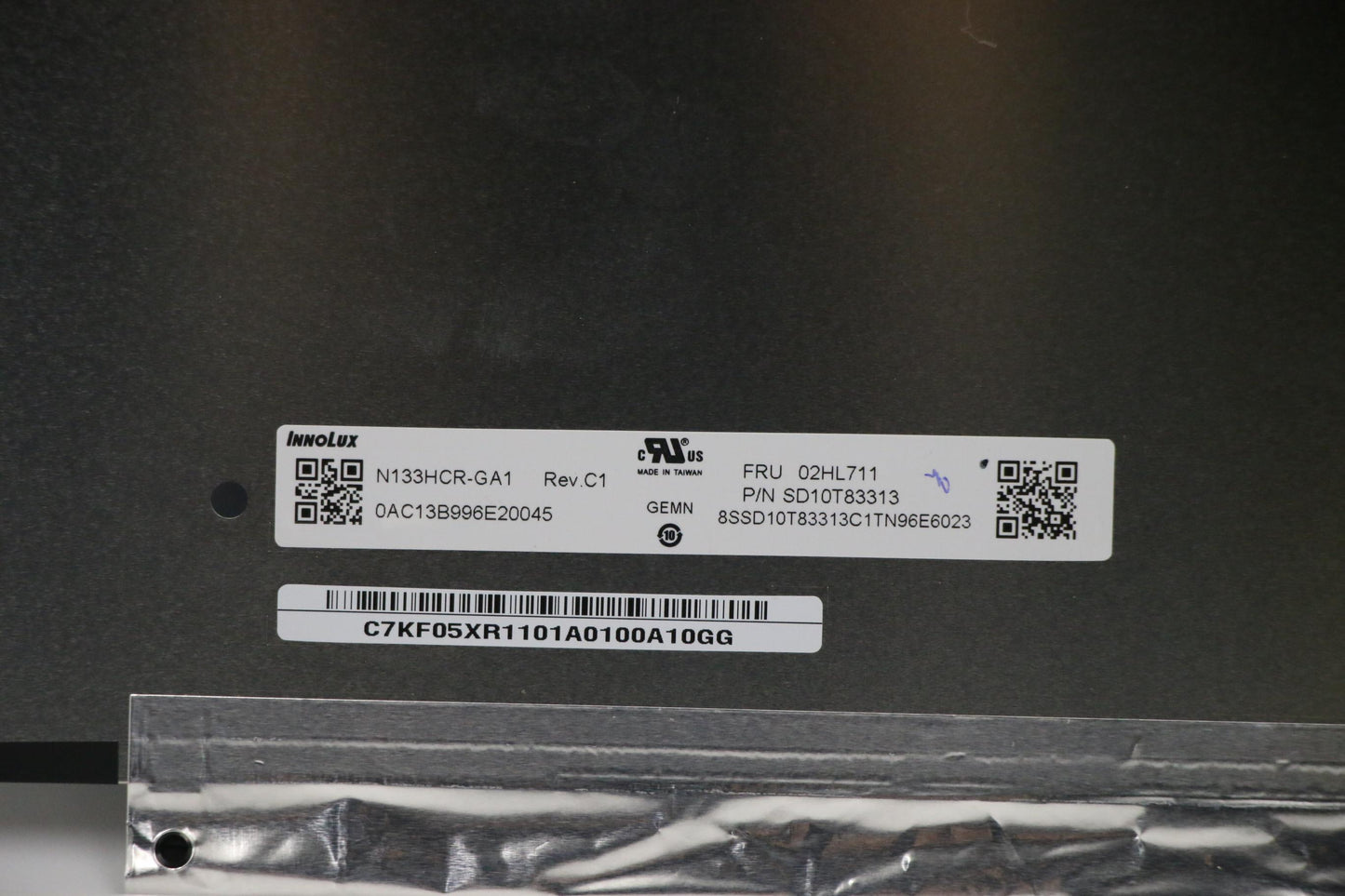 Lenovo 13.3" FHD Display, Anti-Glare, IPS, 400nit - 02HL711