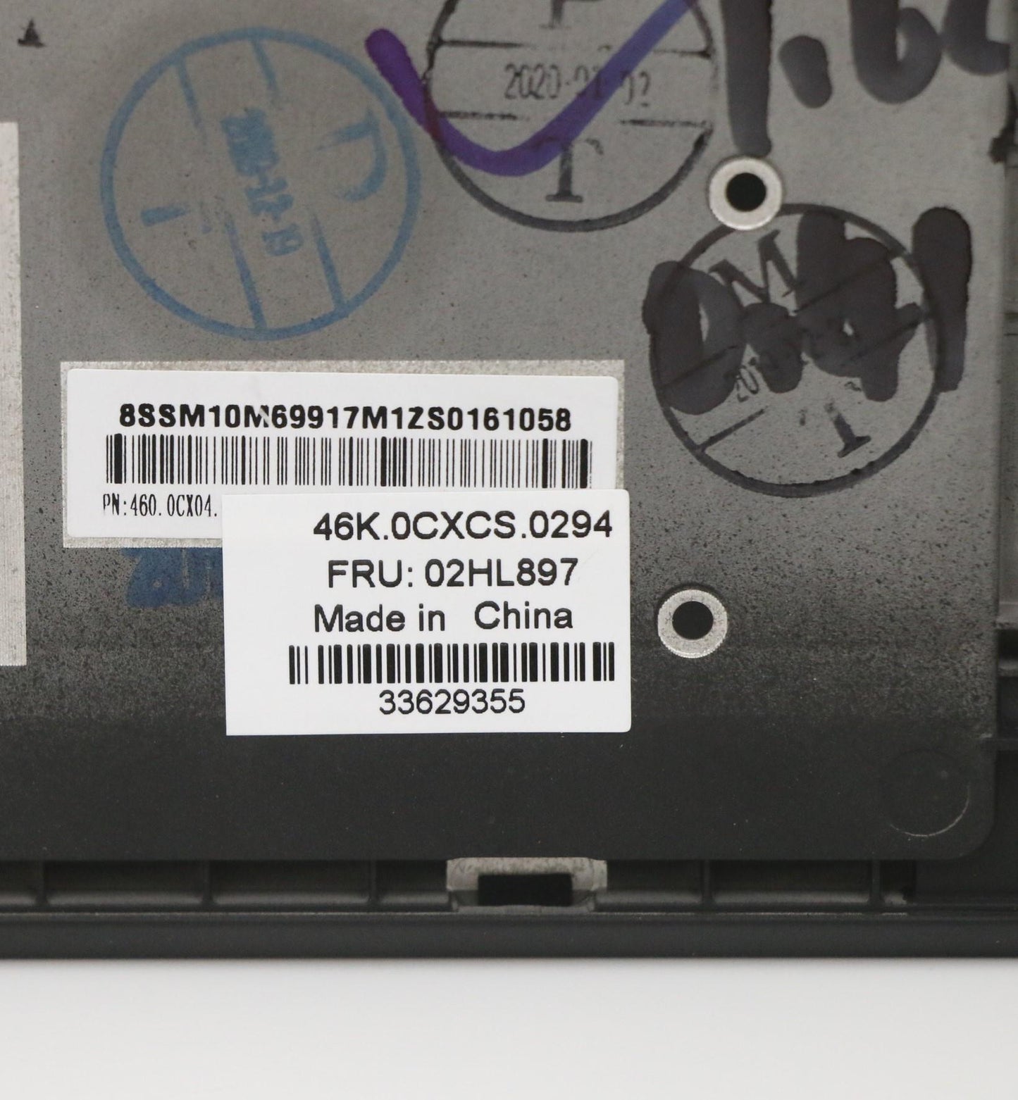 Lenovo - C-Cover with Keyboard, USA English Layout, Black, Backlit - 02HL897