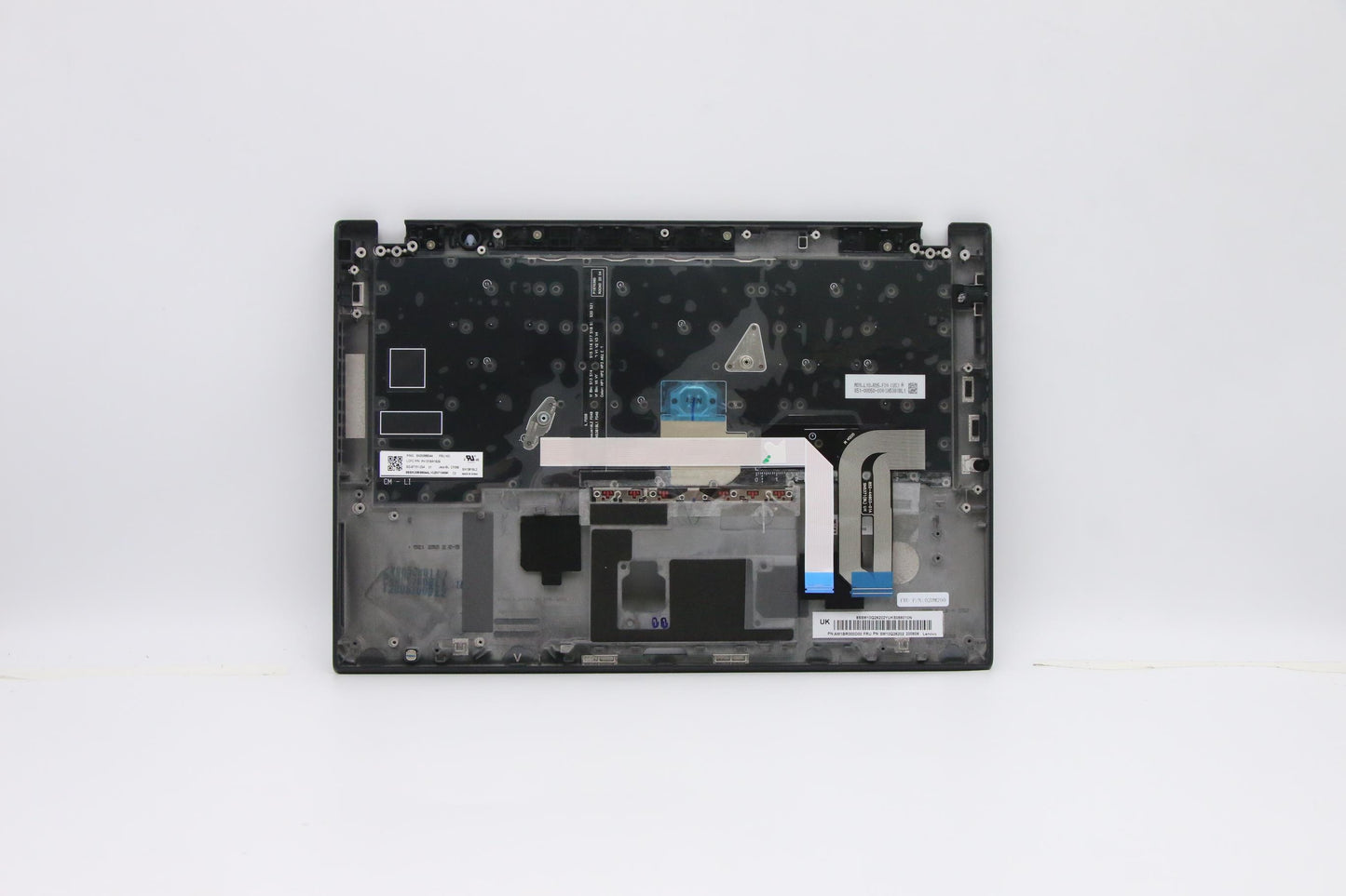 Lenovo Mechanical Assembly, C-Cover, French, Black Keyboard - 02HM200