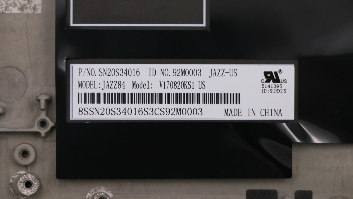 Lenovo C-Cover with Keyboard, USA English, Silver, Backlit, Fingerprint - 02HM388