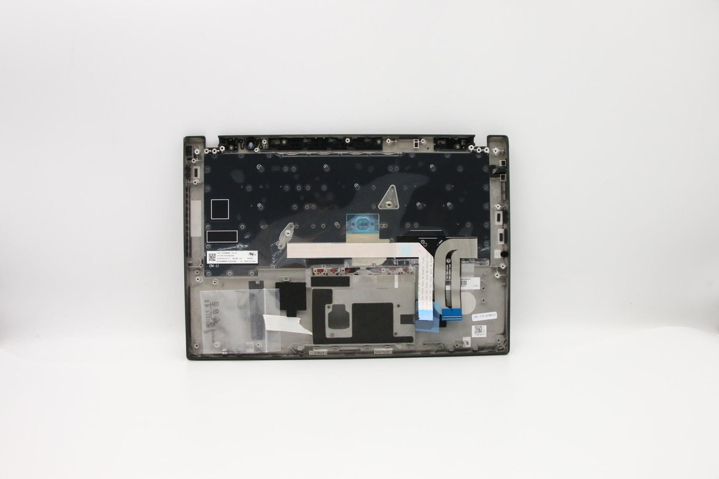 Lenovo C-Cover with Keyboard, USA English, Black, Non-Backlit, Fingerprint Compatible - 02HM424