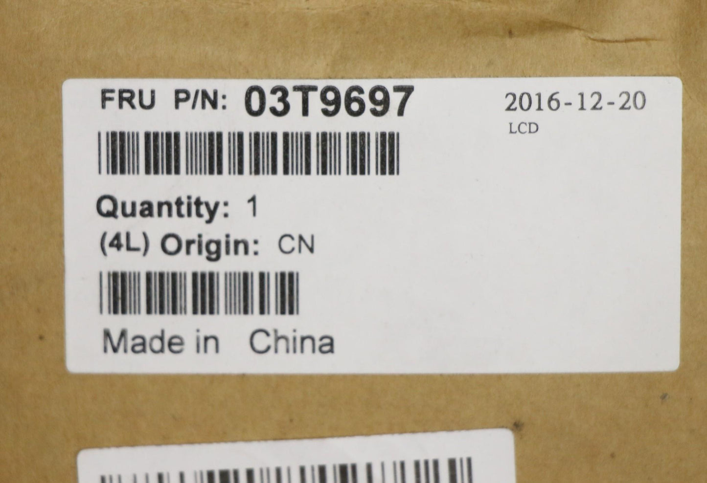 Lenovo Mech Asm .Mechanical Panel Bra - 03T9697