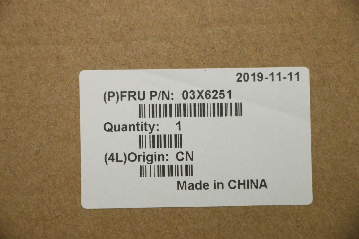 Lenovo Cable Cla Input Cable - 03X6251