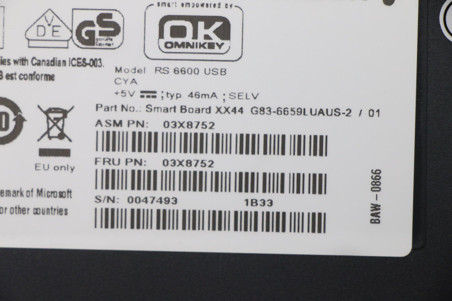 Lenovo Replacement Part - 03X8042