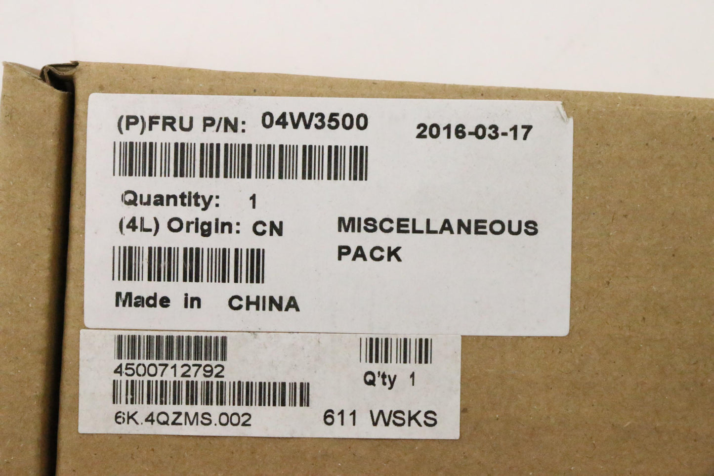 Lenovo Mech - 04W3500