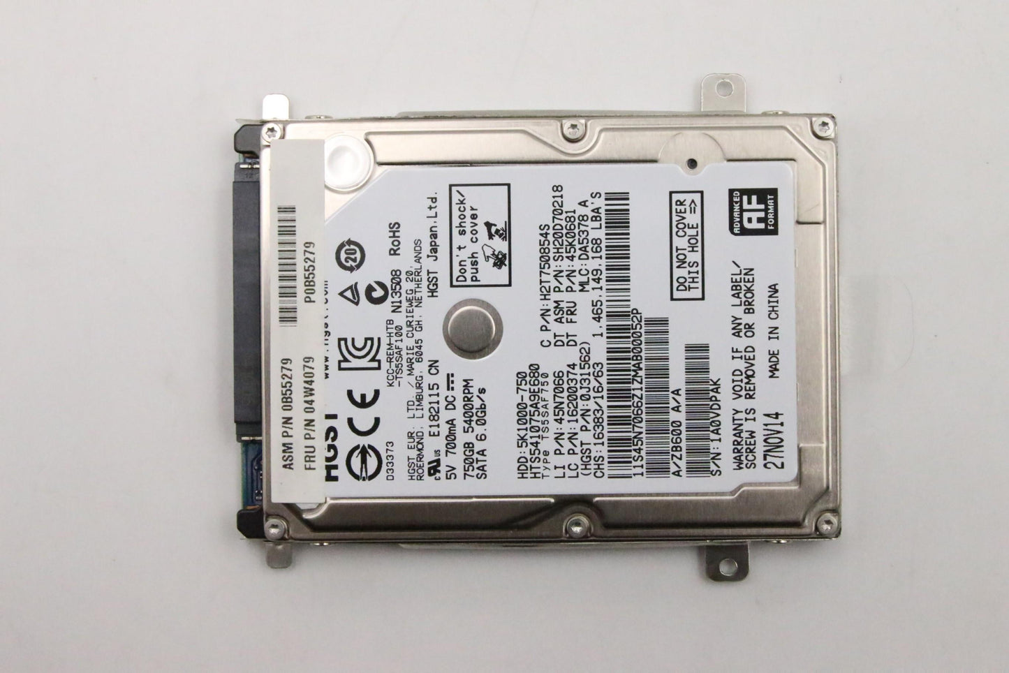 Lenovo Hd Hard Drives - 04W4079