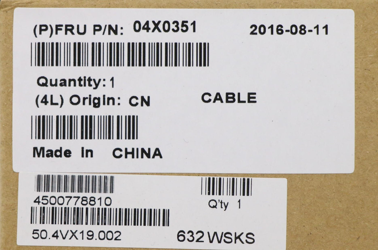 Lenovo Mn Misc Internal - 04X0351