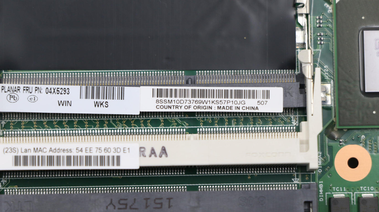 Lenovo Motherboard - 04X5293