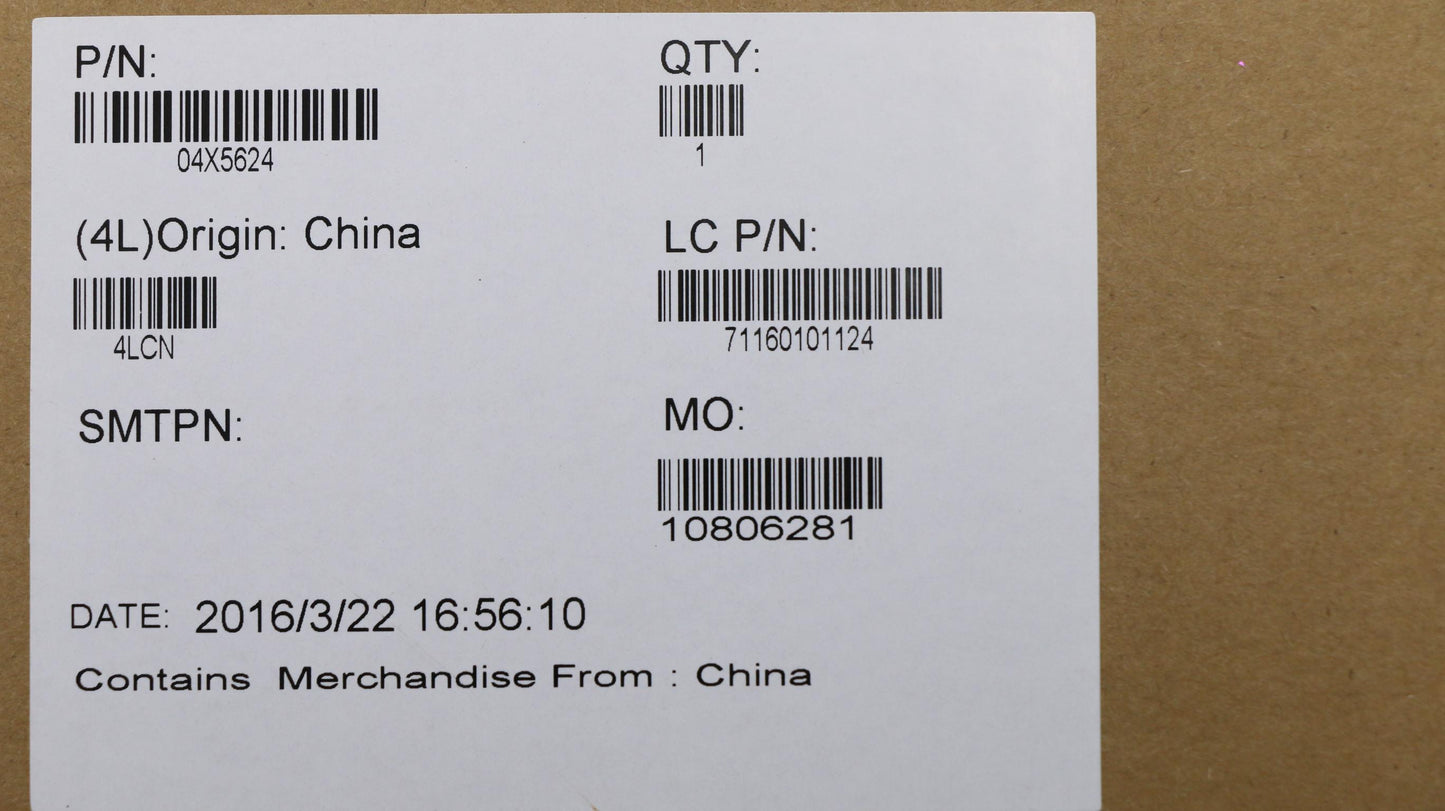 Lenovo Motherboard - 04X5624