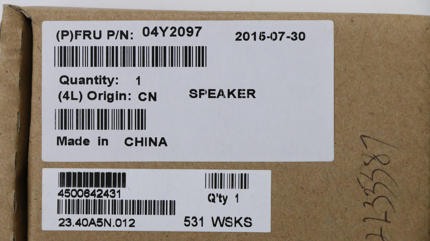 Lenovo Si Speakers Internal - 04Y2097