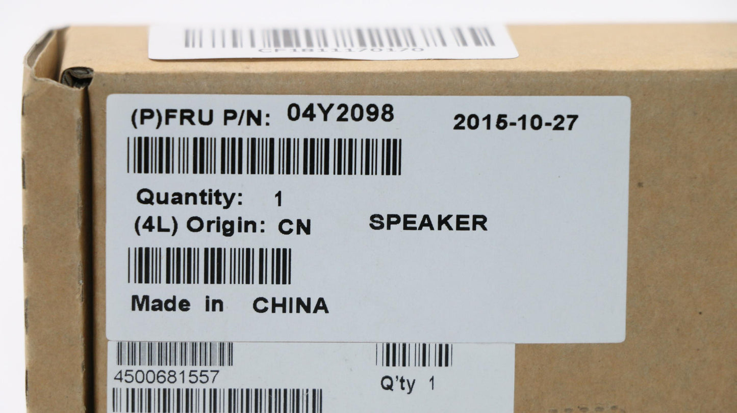 Lenovo Si Speakers Internal - 04Y2098