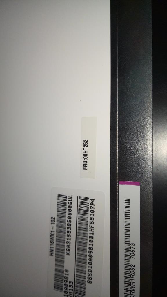 Lenovo LCD Module, 11.6" HD, Touch, Glare, IPS, 350nit - 00HT252