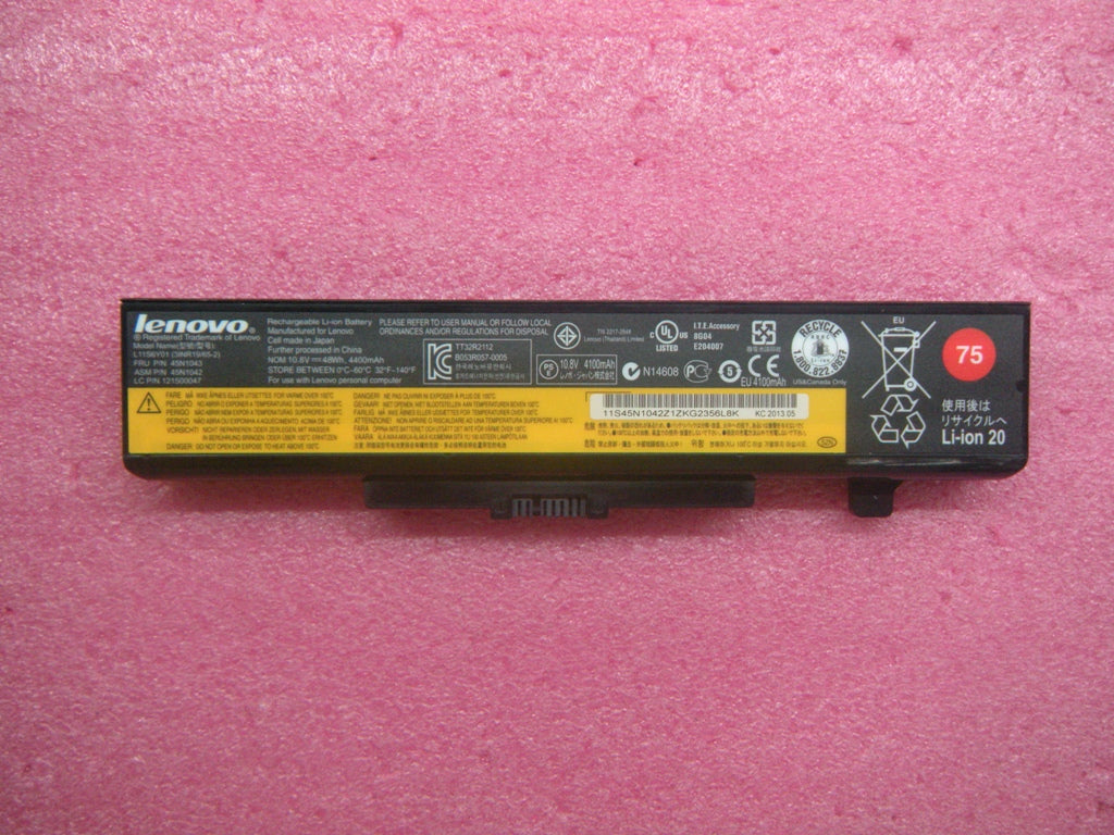 Lenovo Ba Rechargeable Batteries - 45N1043