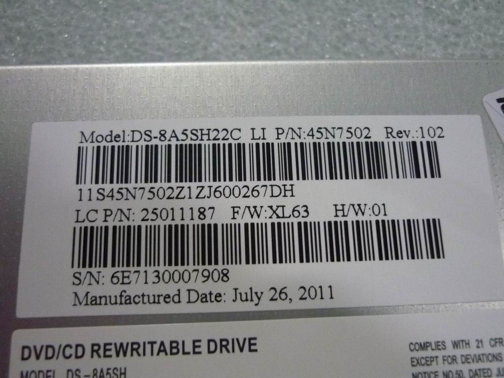 Lenovo Rambo Odd Plds Ds-8A5S Tray - 25011187