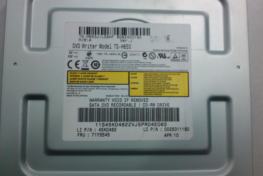 Lenovo Dvd-Rw Plds 16Xdh-16Absh Sata - 25011181