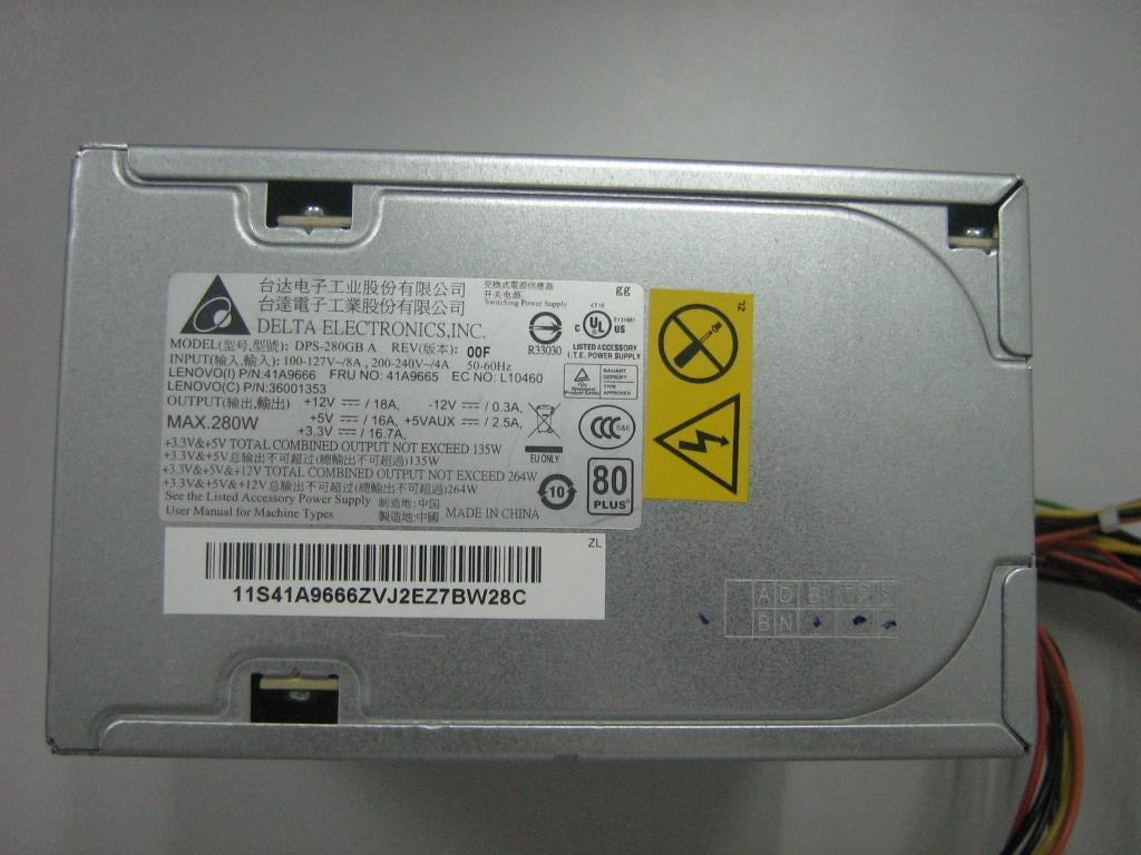 Lenovo Powersup Cru 280W Ps - 41A9665