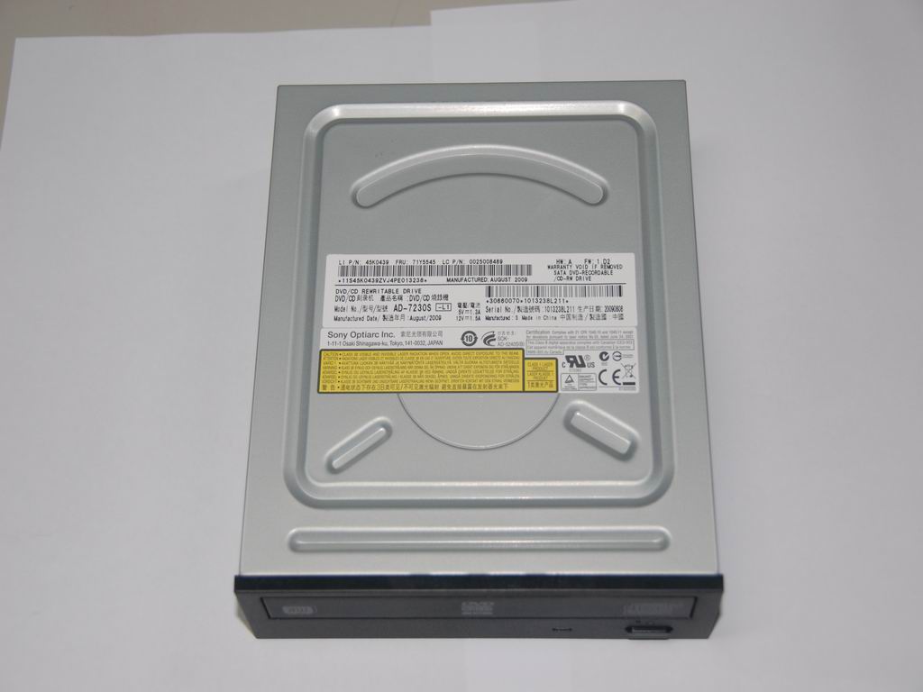 Lenovo Dvdrw Optiarc 16X Ad-7230S Blk - 25008489