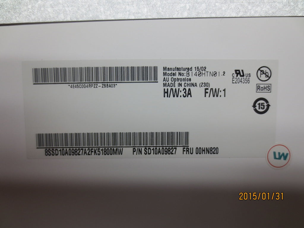 Lenovo Laptop Lcd Screen - 00HN820