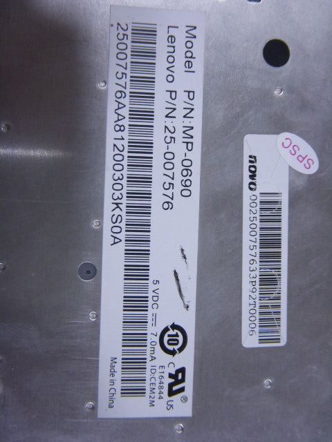 Lenovo Kb Ccy Fr 85Key A4S Org Kbd - 25007576