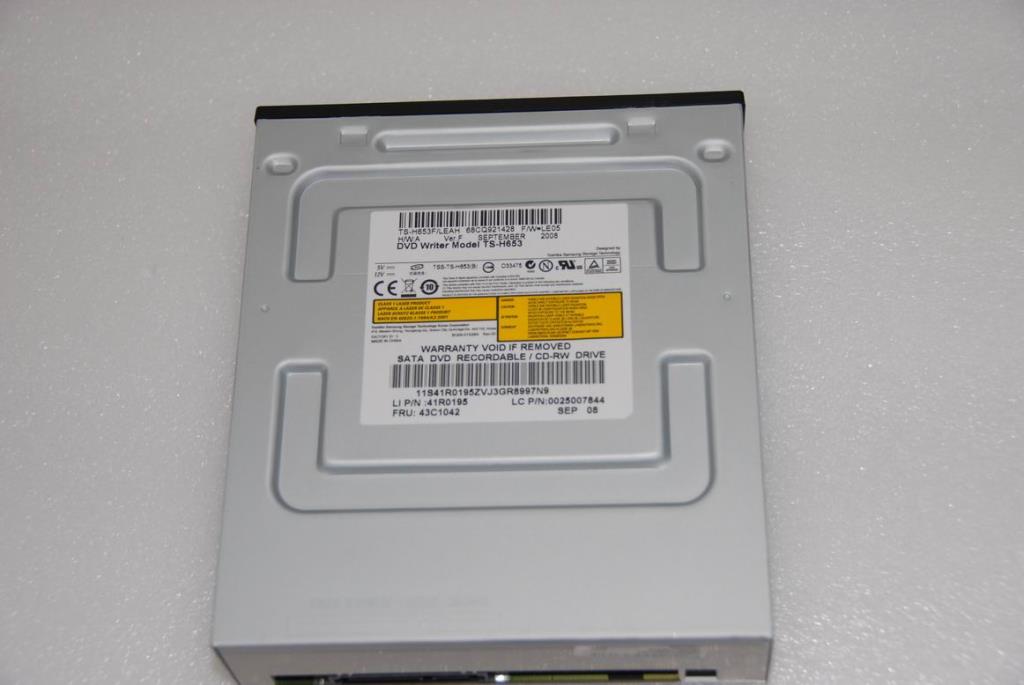 Lenovo Dvdrw Tsst 16Xts-H653F Sata Bl - 25007844