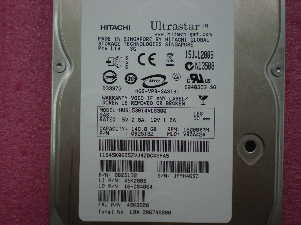Lenovo Hd-Hard Drives - 45K0608