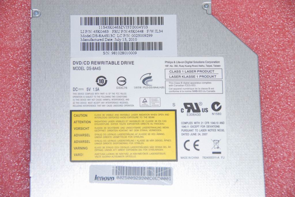 Lenovo Rambo Plds Ds-8A4S Slm W/O Bzl - 25009299