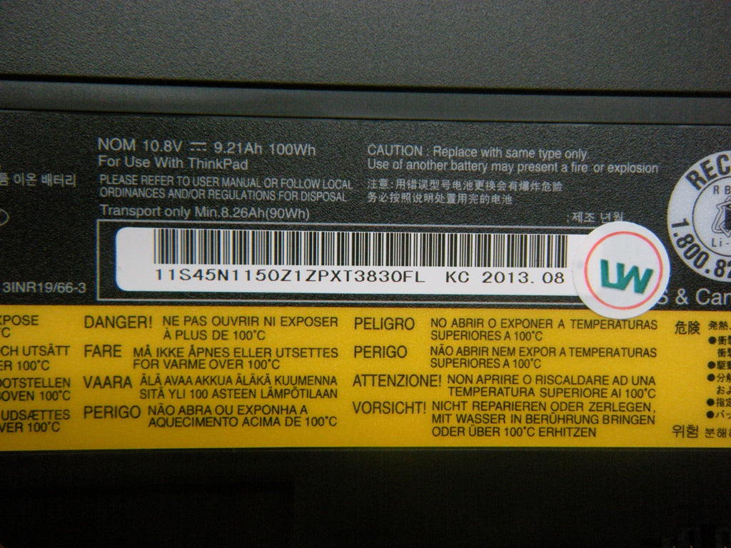 Lenovo Ba Rechargeable Batteries - 45N1151