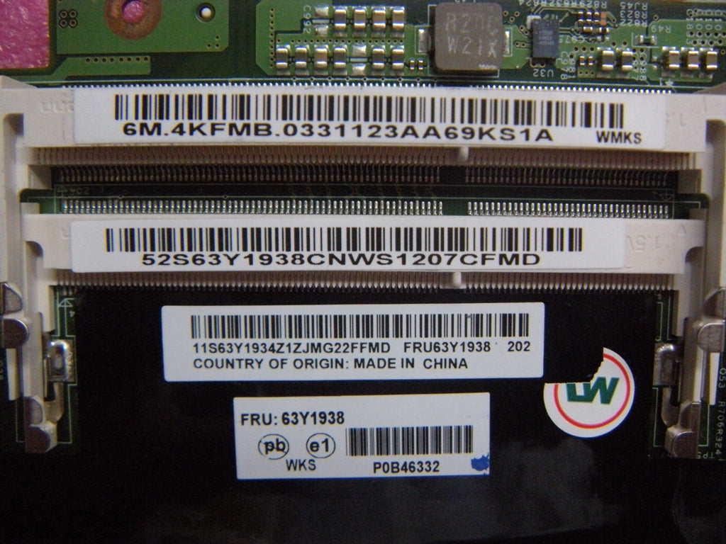 Lenovo Cdpop Plni7-2620Swg N-Amt Y-Tp - 63Y1938