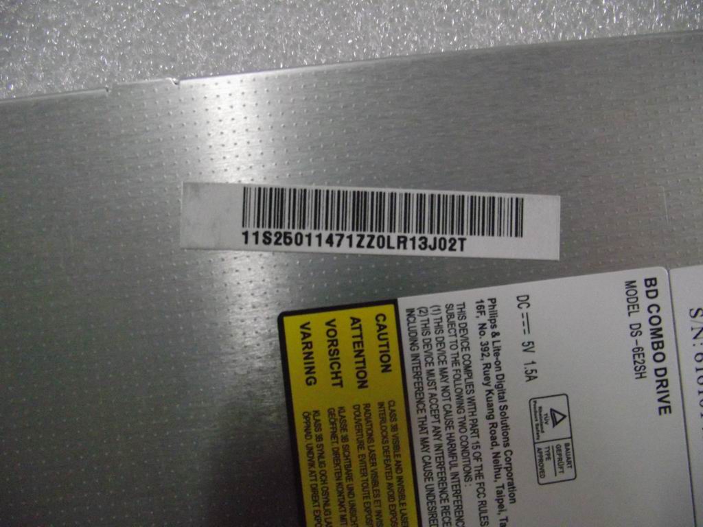 Lenovo Bd Combo Plds Ds-6E2Sh Tray In - 25011471