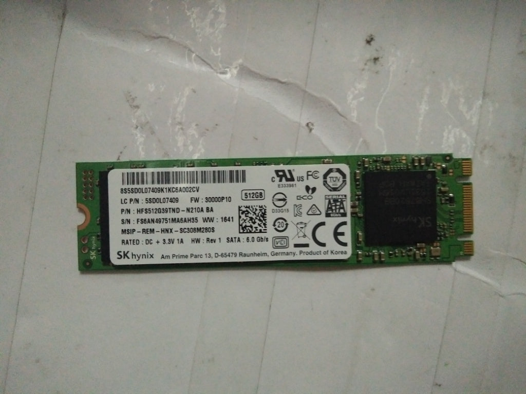 Lenovo Hynix Hfs512G39Tnd-N210A - 5SD0L07409
