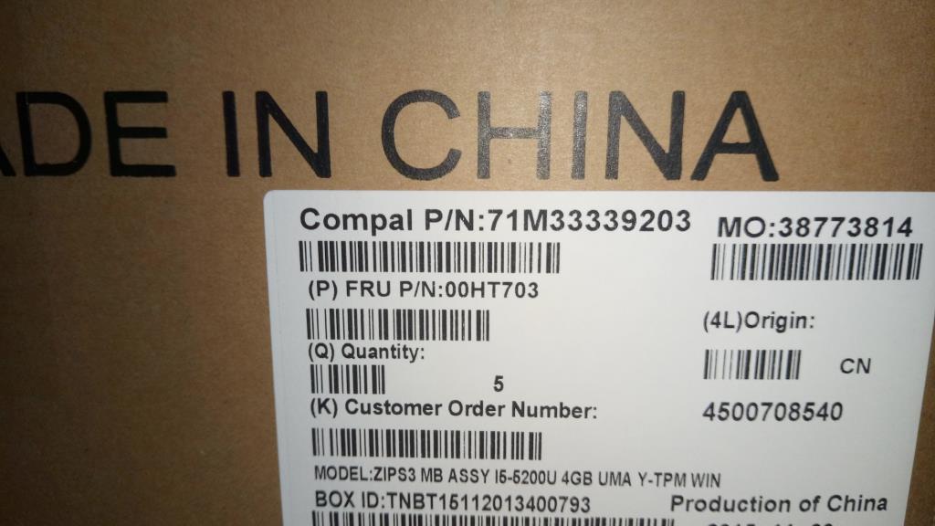 Lenovo Pl System Boards - 00HT703