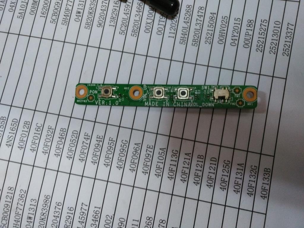 Lenovo Msi Beta Power Switch Board Mp - 11202011