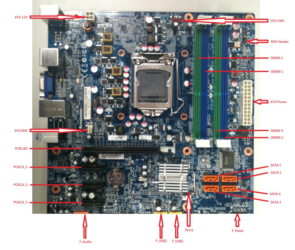 Lenovo Mb E H67 Matx Mb B3 H67 82579V - 11200001