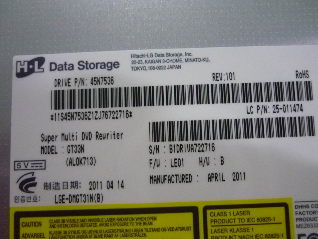 Lenovo Rambo Hlds Gt33N Tray In - 25011474