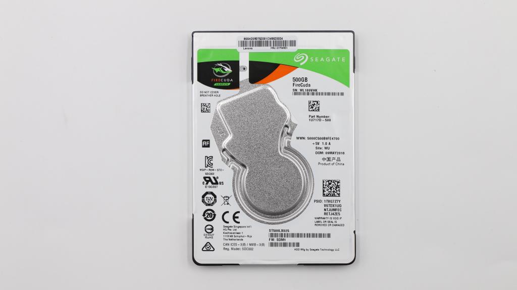 Lenovo Hddasm Sshd 500G8G 5400Rpm 7Mm - 01YW651