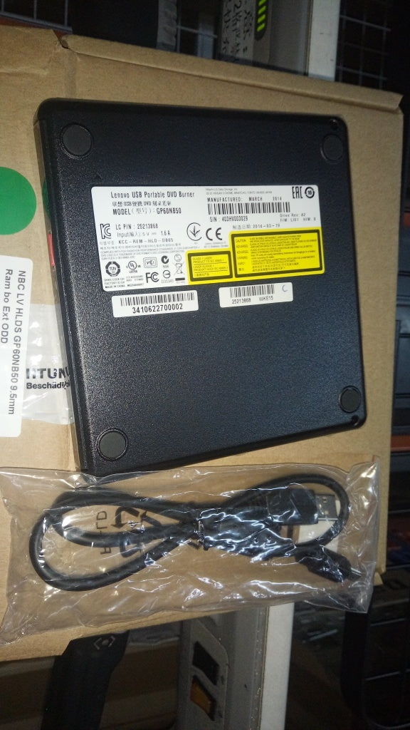 Lenovo Odd Usb External Slim Gp60Nb50 - 25213868