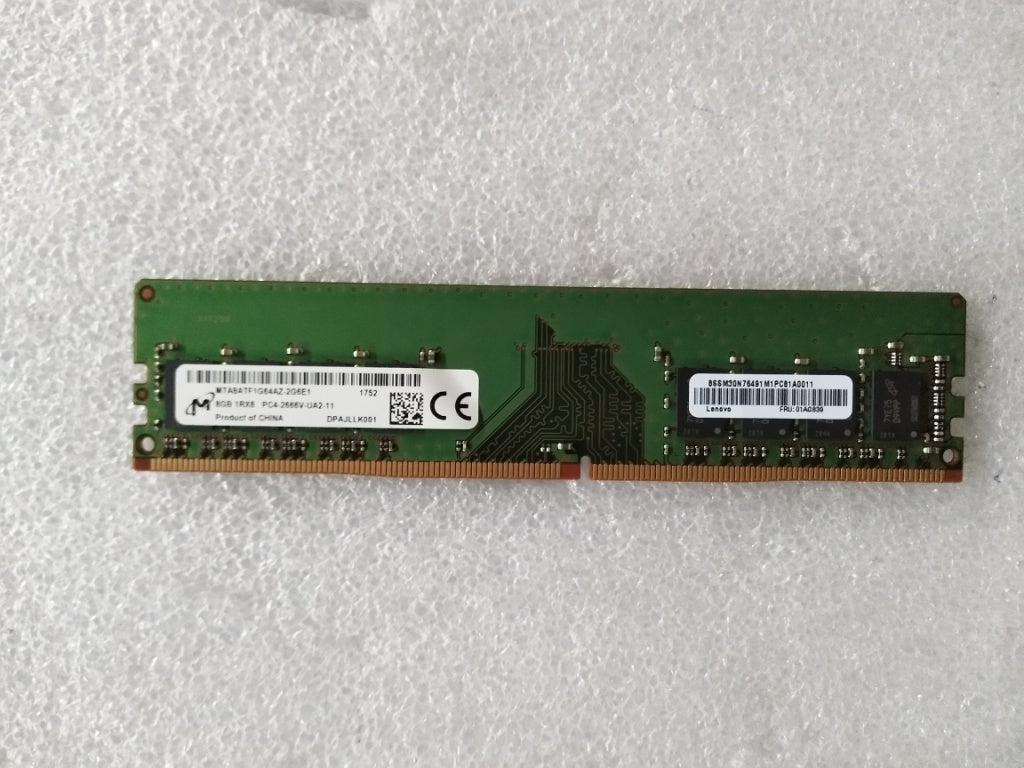 Lenovo 8Gb Ddr4 2666 Udimmmicron - 01AG839